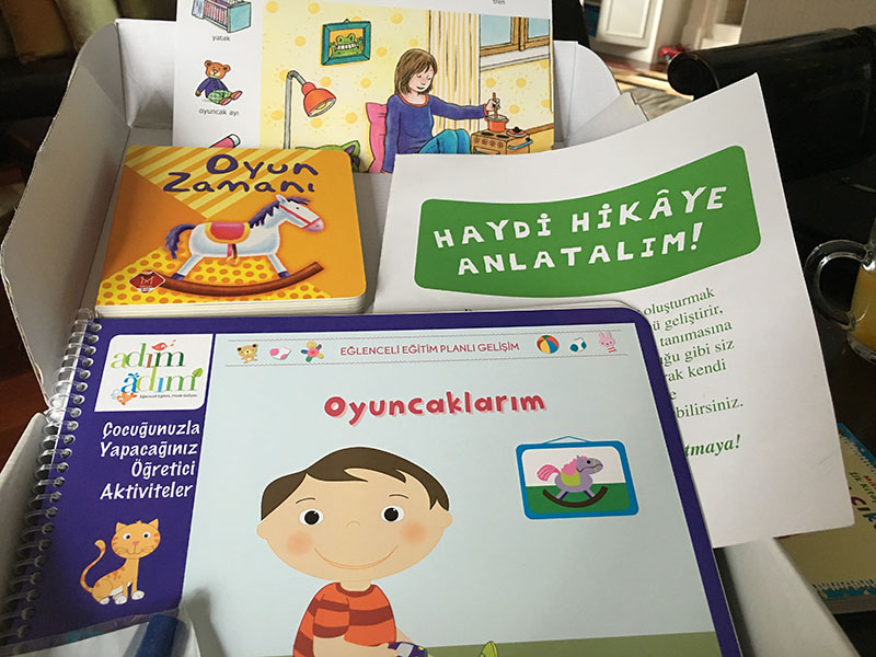 eğitim seti bebek  çocuk